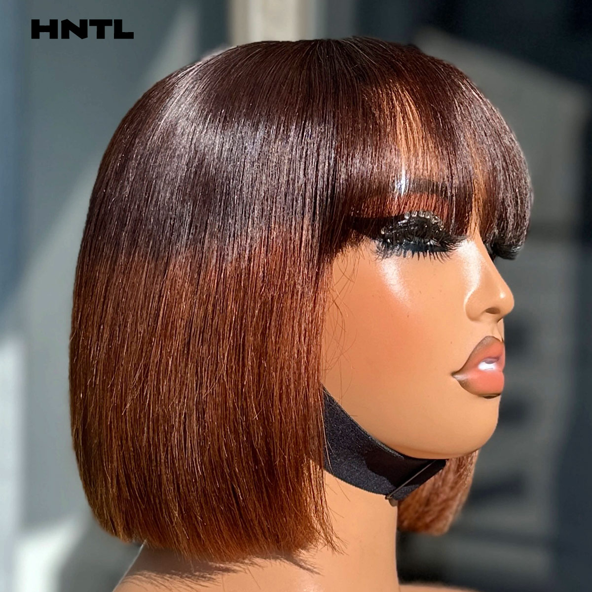 Pre Parted 13X4 Lace Front Bob Wig - باروكة شعر طبيعي بوب مستقيمة بدون
