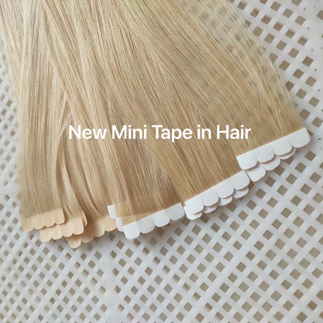 Invisible Tape In Extensions Real Hair - وصلات شعر صغيرة بالشريط اللاصق 18-30