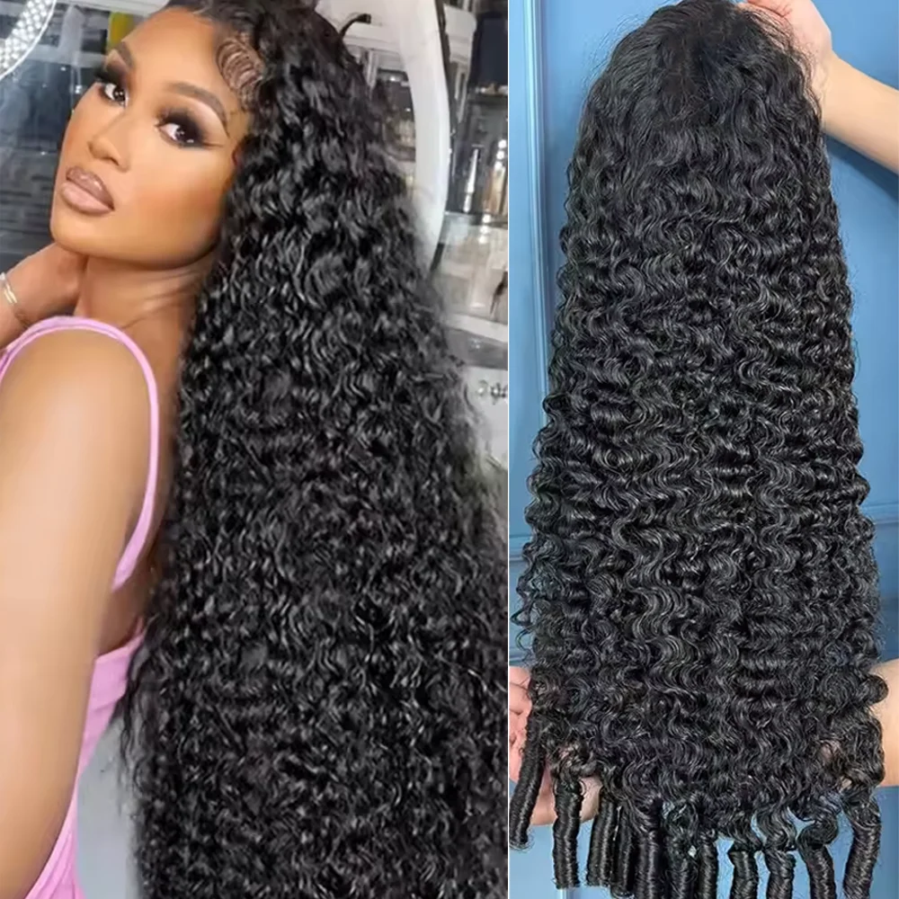 Lace Front Wigs - شعر مستعار بشري مموج بورمي طبيعي