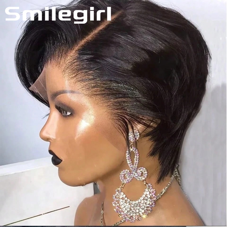 Short Pixie Cut Wig Human Hair Cheap - شعر مستعار قصير رخيص بالجملة بقصة