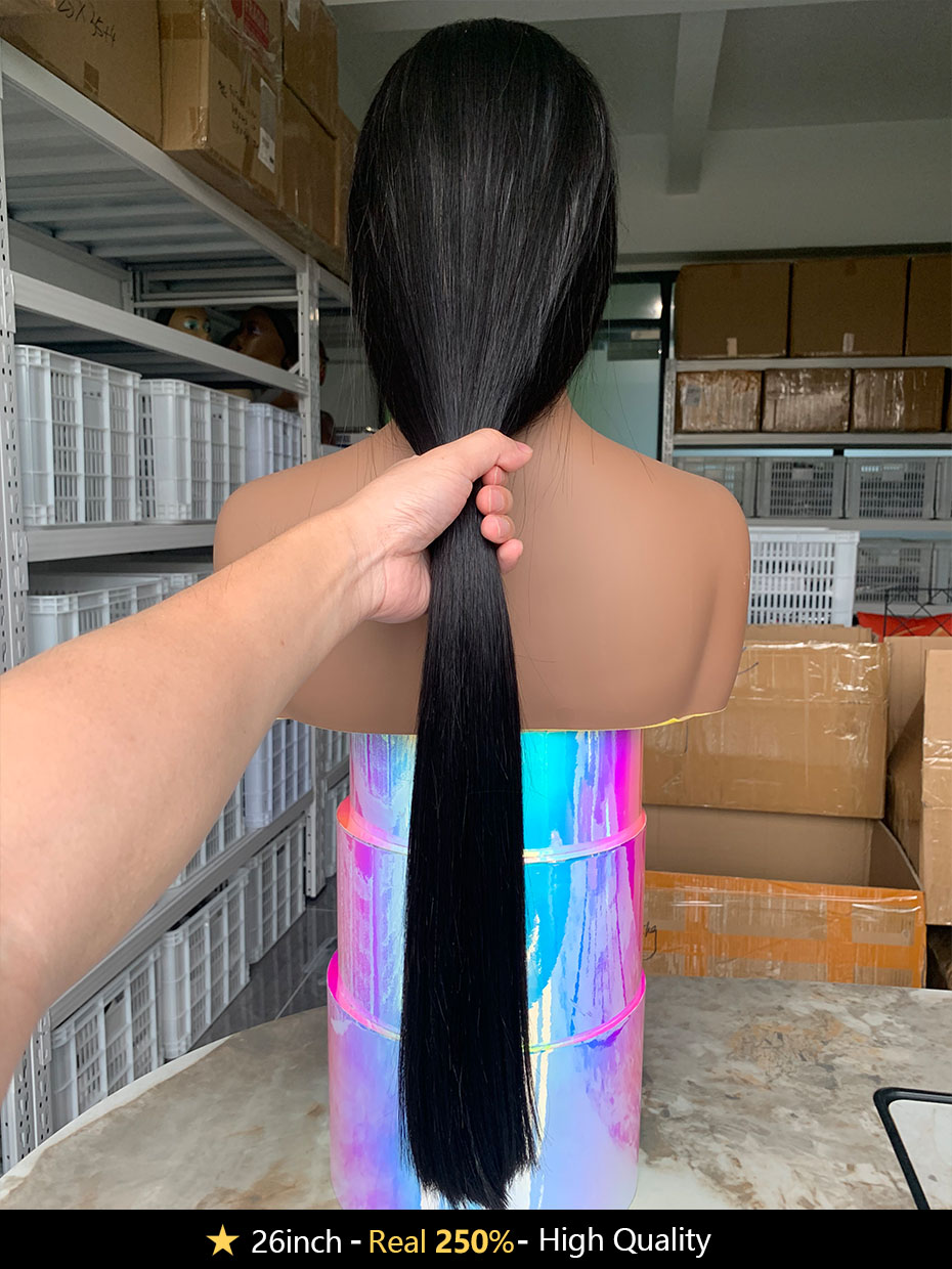 Glueless Wear And Go Human Hair Wig - باروكة شعر طبيعي 100% بواجهة دانتيل