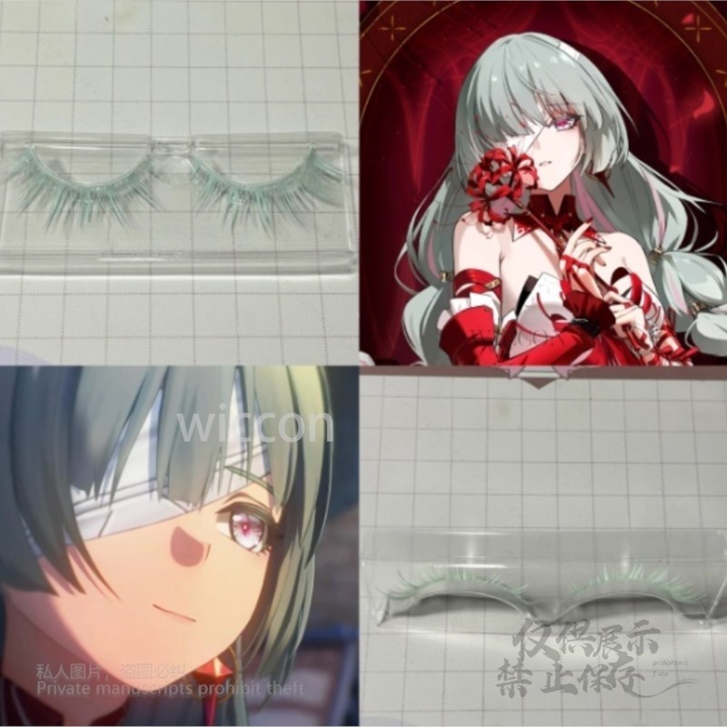 Synthetic Wigs - أنيمي Phrolova شعر مستعار تأثيري الأخضر