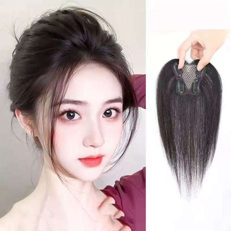 Seamless Clip In Hair Extensions Human Hair - وصلات شعر طبيعي قابلة للتنفس لإصلاح
