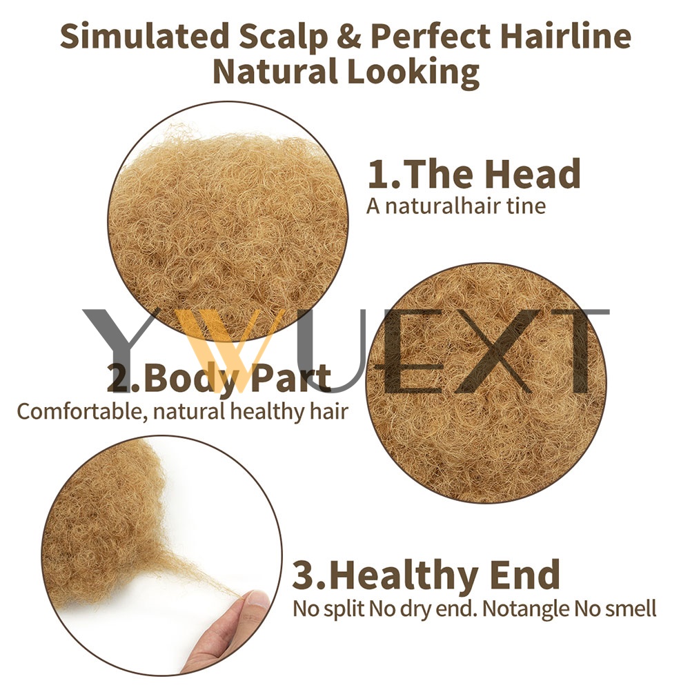 YWUEXT شعر بشري ذيل حصان أفرو  - مراجعة Drawstring Afro Curly Puff Ponytail وسعره