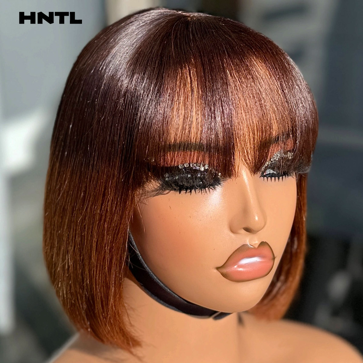 باروكة شعر طبيعي بوب مستقيمة ب - مراجعة Pre Parted 13X4 Lace Front Bob Wig وسعره