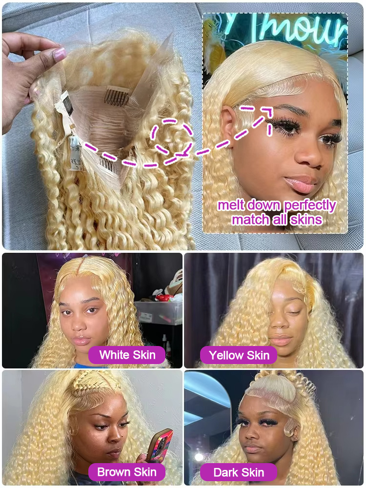 30 40 بوصة موجة عميقة 13x6 HD  - مراجعة Water Wave Bulk Human Hair For Braiding وسعره