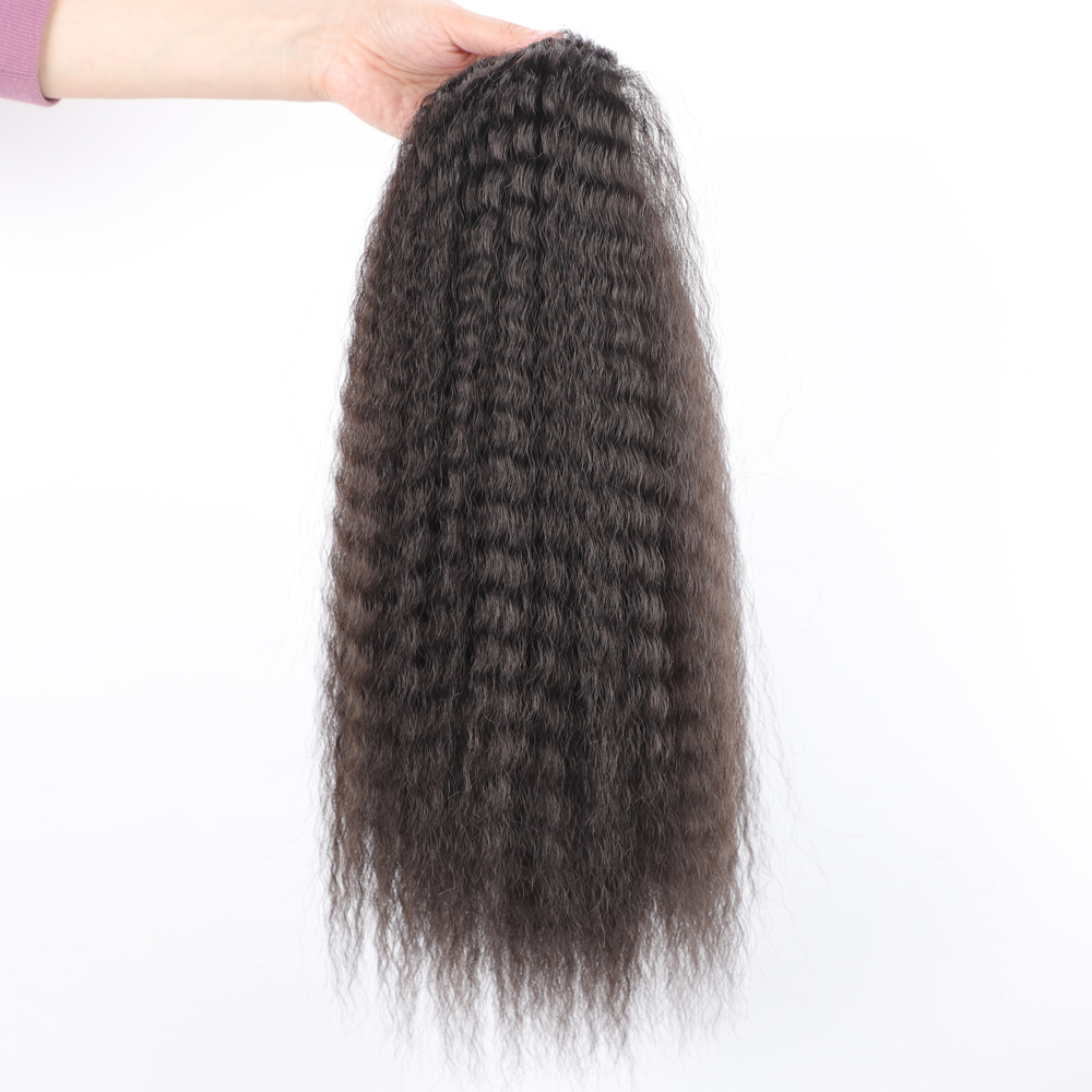 وهمية الاصطناعية الرباط ذيل حص - مراجعة Drawstring Afro Curly Puff Ponytail وسعره