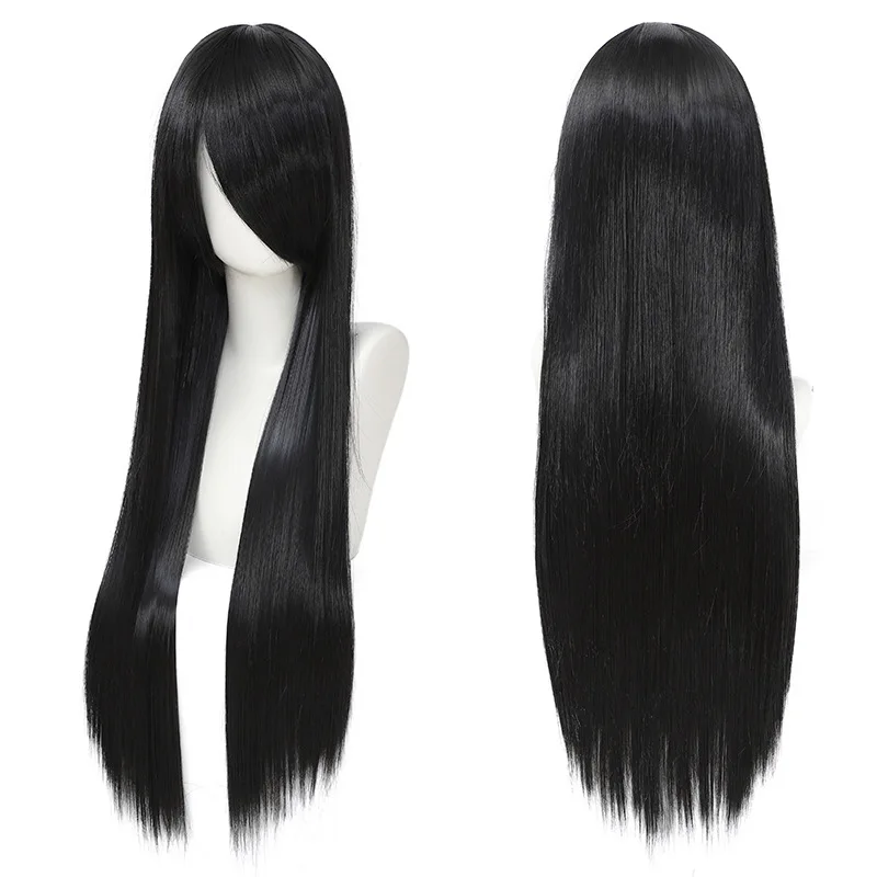 80 سنتيمتر ملون طويل مستقيم ال - مراجعة Synthetic Braided Wigs For Black Women وسعره