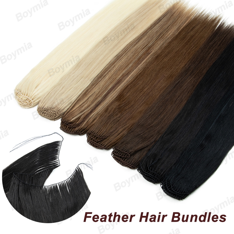 وصلات شعر ريشية طبيعية من الشع - مراجعة Invisible Tape In Extensions Real Hair وسعره