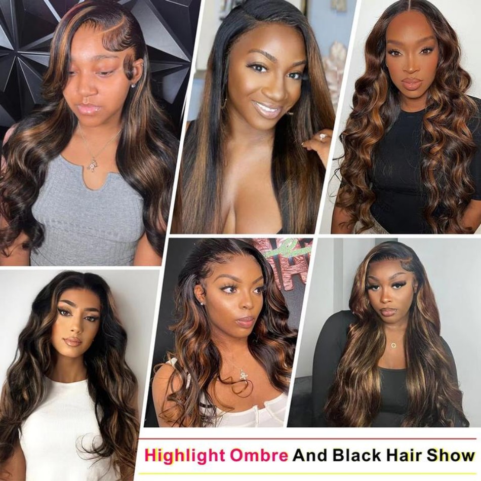 شعر مستعار بشري مموج P1B30 بتص - مراجعة Human Hair Wigs وسعره