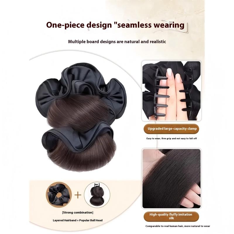 جهد أوبدو الاصطناعية مخلب فوضو - مراجعة Claw Clip Messy Bun Hair Piece وسعره