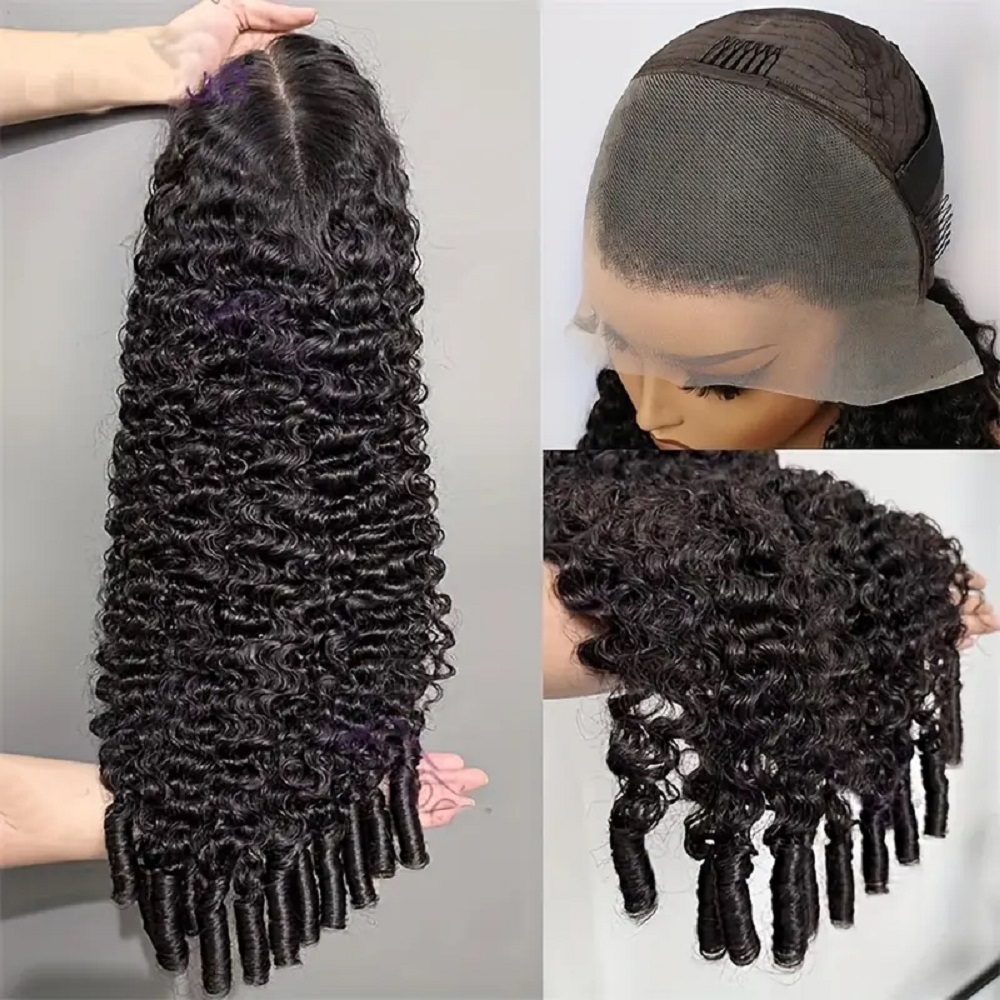 شعر مستعار بشري مموج بورمي طبي - مراجعة Lace Front Wigs وسعره