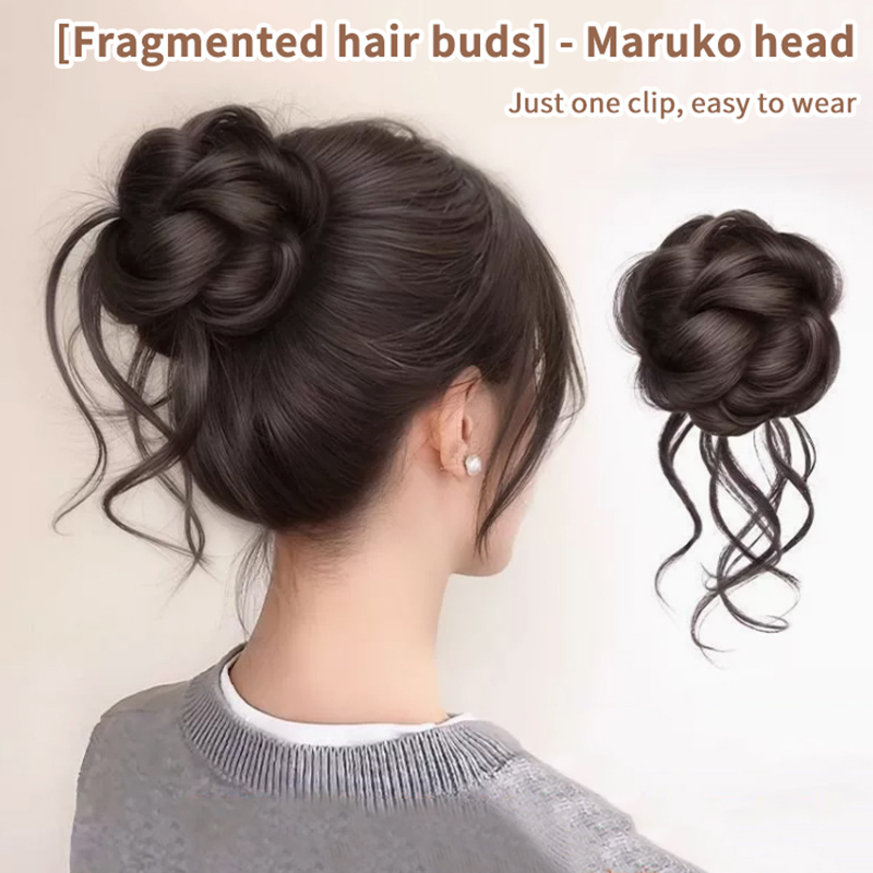 جديد: كعكة شعر صناعية مجعدة وم - مراجعة Claw Clip Messy Bun Hair Piece وسعره