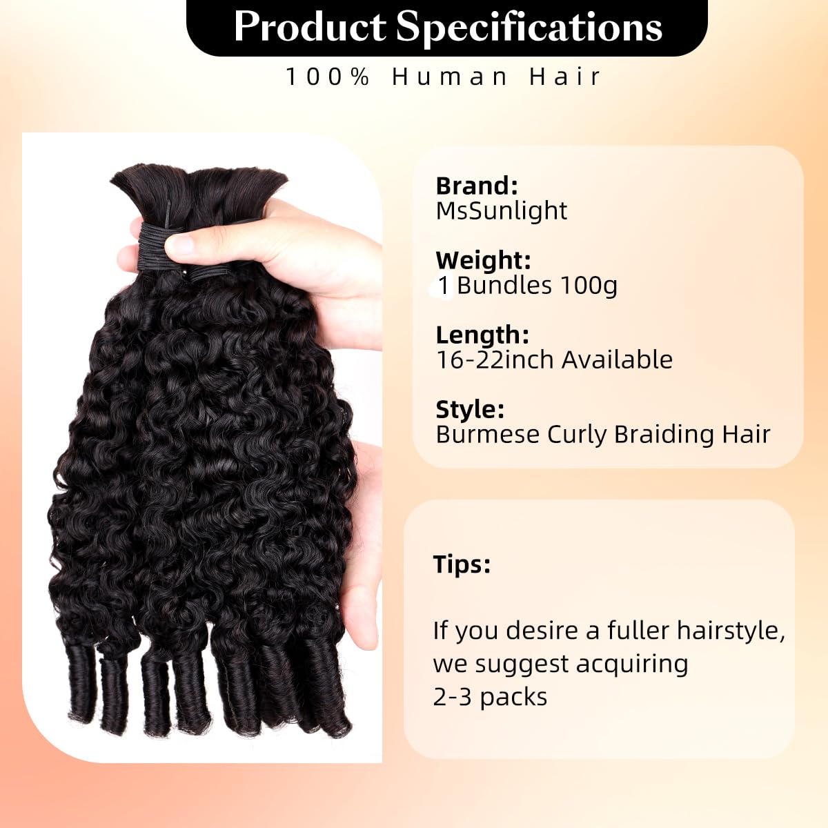 شعر بشري للضفائر البوهيمية 15A - مراجعة Water Wave Bulk Human Hair For Braiding وسعره