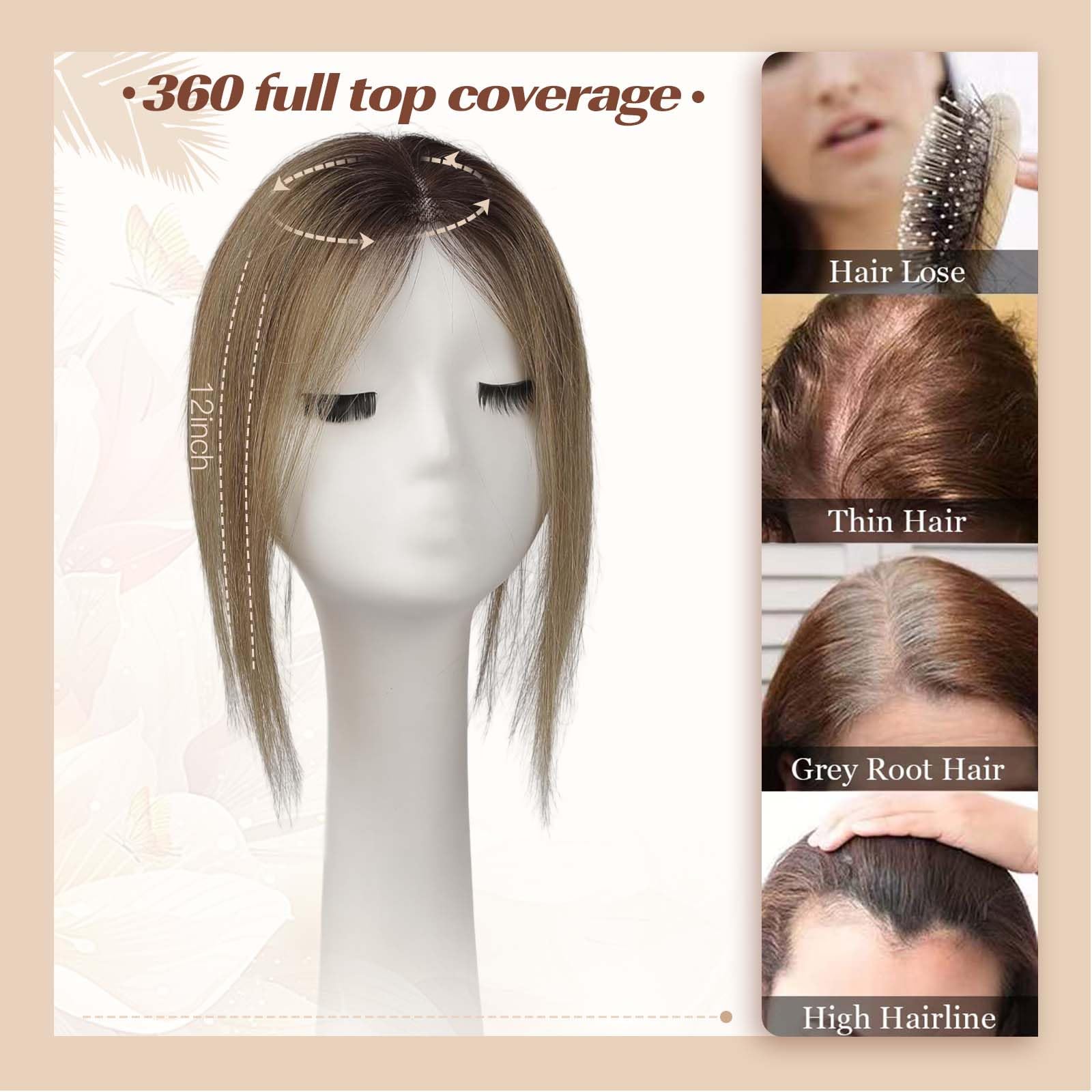 الذهبي براون أومبير 100% ريمي  - مراجعة Seamless Clip In Hair Extensions Human Hair وسعره