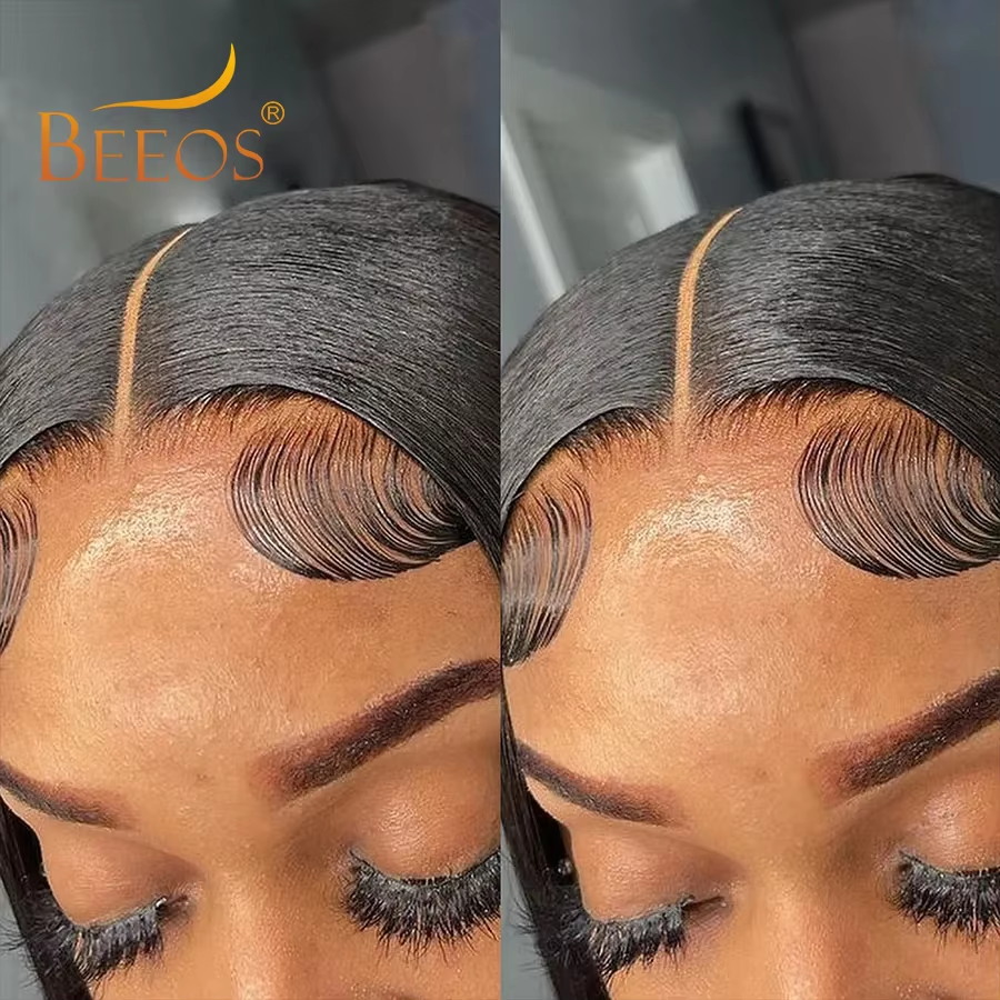 شعر مستعار أمامي كامل من BEEOS - مراجعة Hd Lace Frontal Wig Human Hair Pre Plucked وسعره
