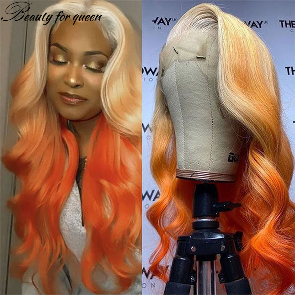 الزنجبيل 613 البرتقال الجسم مو - مراجعة 613 Blonde Body Wave Lace Front Wig وسعره