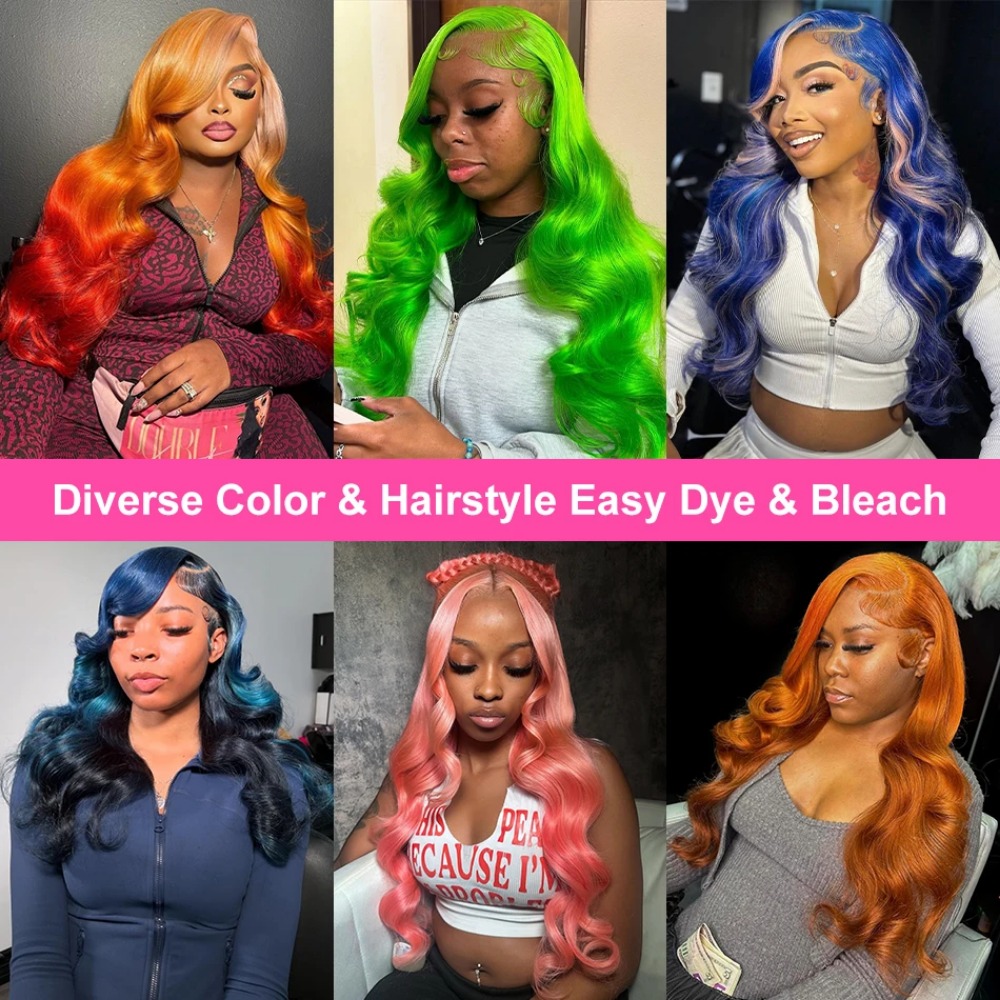 شعر مستعار بشري مموج بلون أشقر - مراجعة 613 Blonde Body Wave Lace Front Wig وسعره
