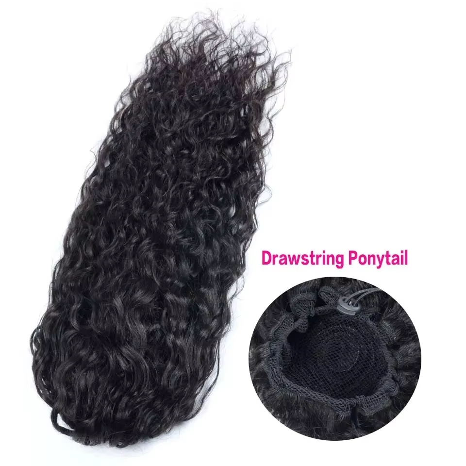 وصلات شعر بشري بتصميم ذيل حصان - مراجعة Seamless Clip In Hair Extensions Human Hair وسعره