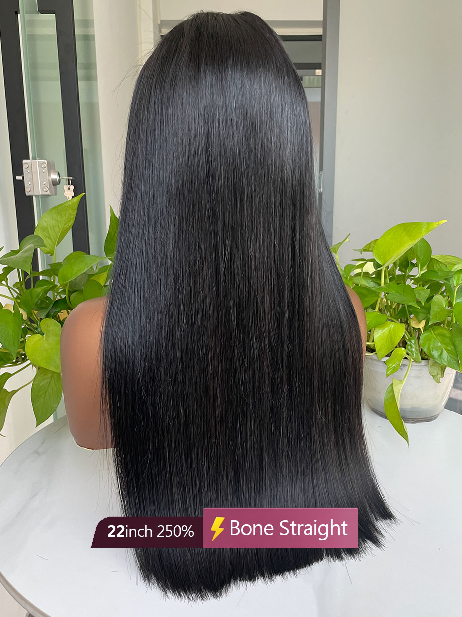 باروكة شعر طبيعي 100% بواجهة د - مراجعة Glueless Wear And Go Human Hair Wig وسعره
