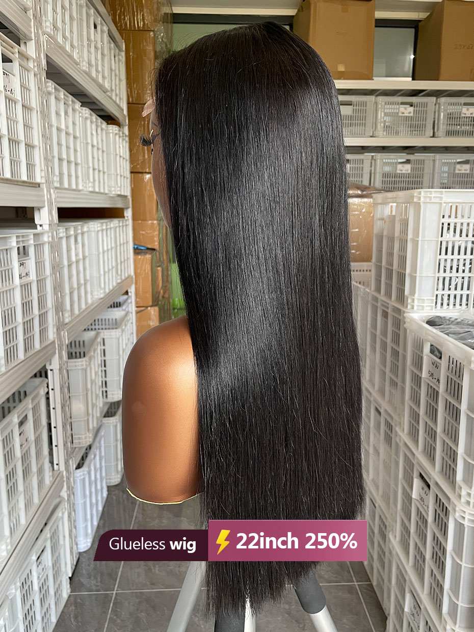 باروكة شعر طبيعي 100% بواجهة د - مراجعة Glueless Wear And Go Human Hair Wig وسعره