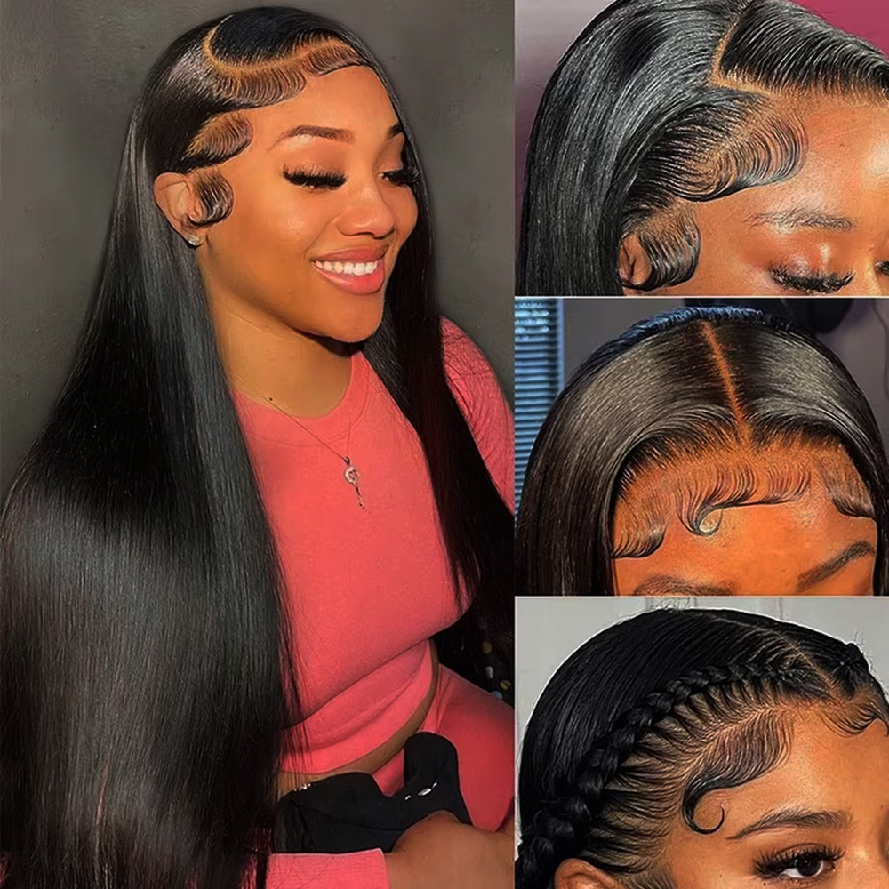 شعر مستعار برازيلي طبيعي أسود  - مراجعة Glueless Wear And Go Human Hair Wig وسعره