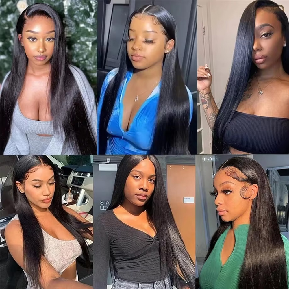 شعر مستعار برازيلي طبيعي أسود  - مراجعة Glueless Wear And Go Human Hair Wig وسعره