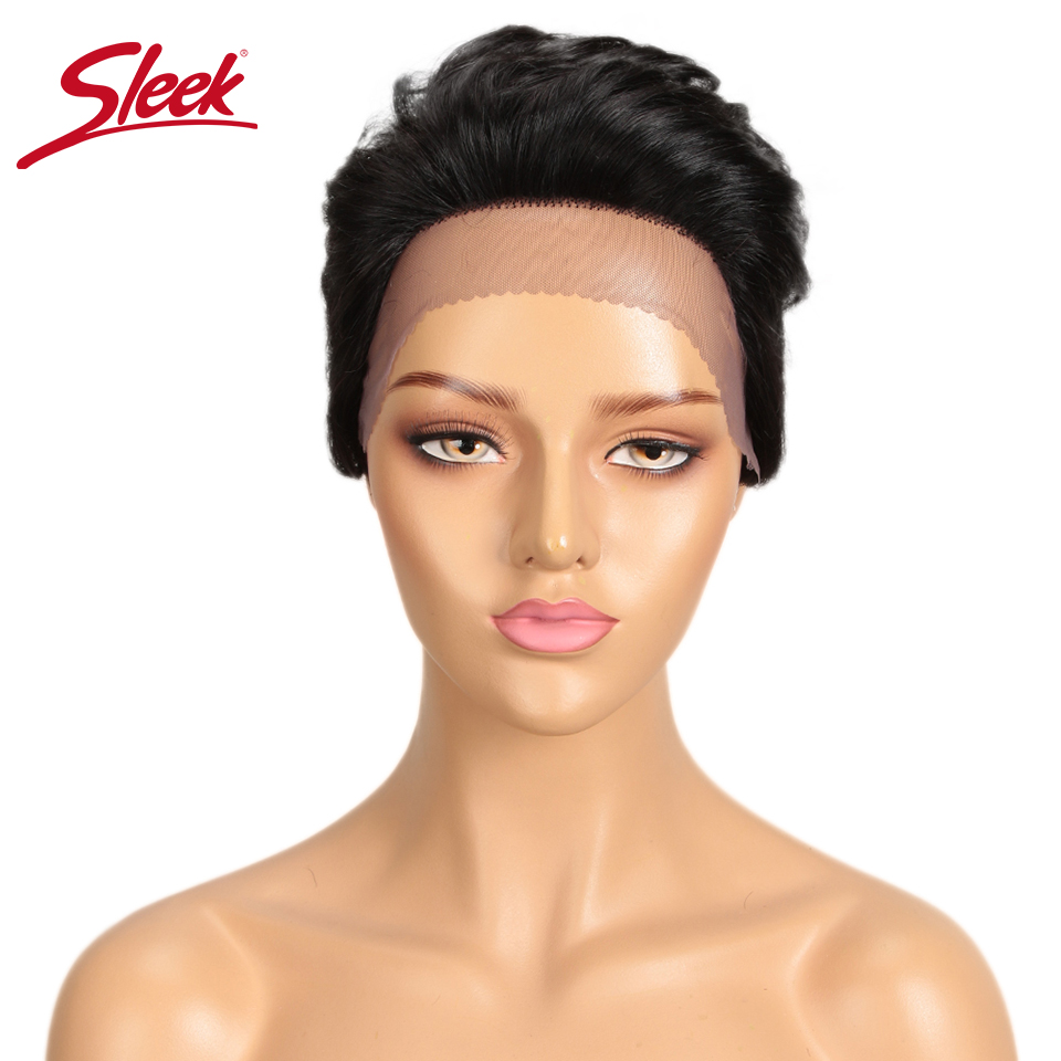 أنيق-برازيلي مستقيم بيكسي مقطو - مراجعة Short Pixie Cut Wig Human Hair Cheap وسعره
