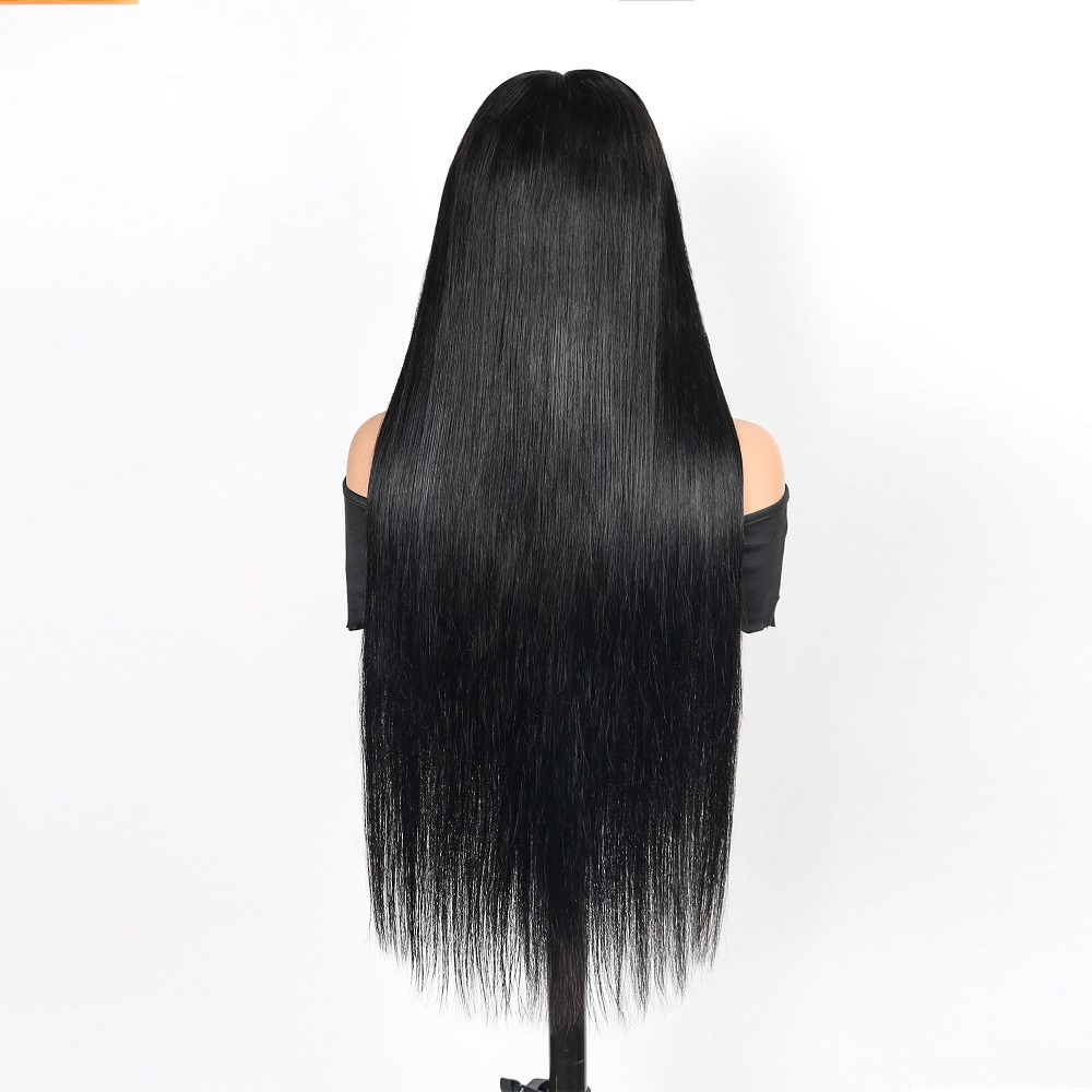 شعر مستعار مستقيم 7x5 بطول 32  - مراجعة Glueless Wear And Go Human Hair Wig وسعره