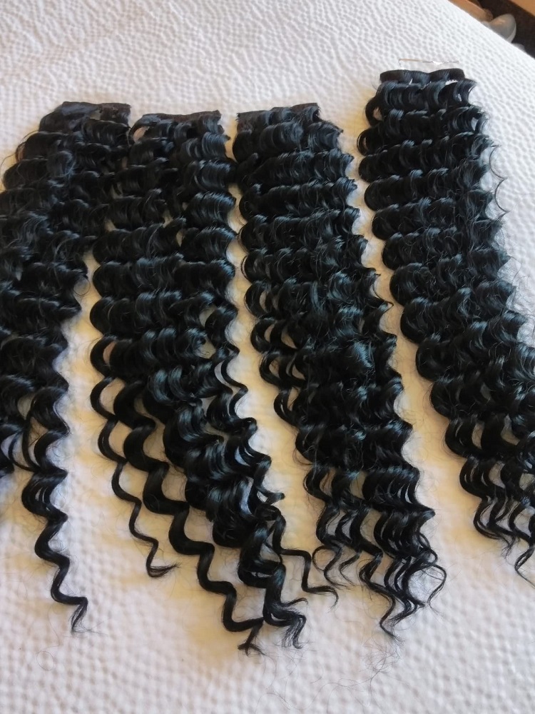 وصلات شعر ريمي ديب ويف للنساء  - مراجعة Seamless Clip In Hair Extensions Human Hair وسعره