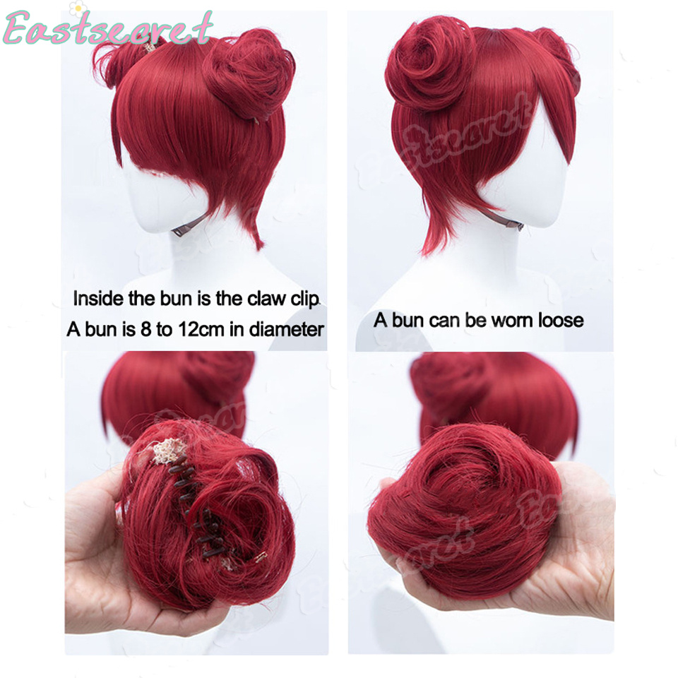 إكستنشن شعر نسائي من إيست، كعك - مراجعة Claw Clip Messy Bun Hair Piece وسعره