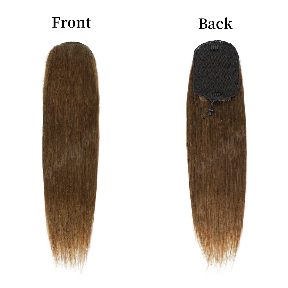 وصلة شعر ذيل حصان قصيرة بطول 1 - مراجعة Seamless Clip In Hair Extensions Human Hair وسعره
