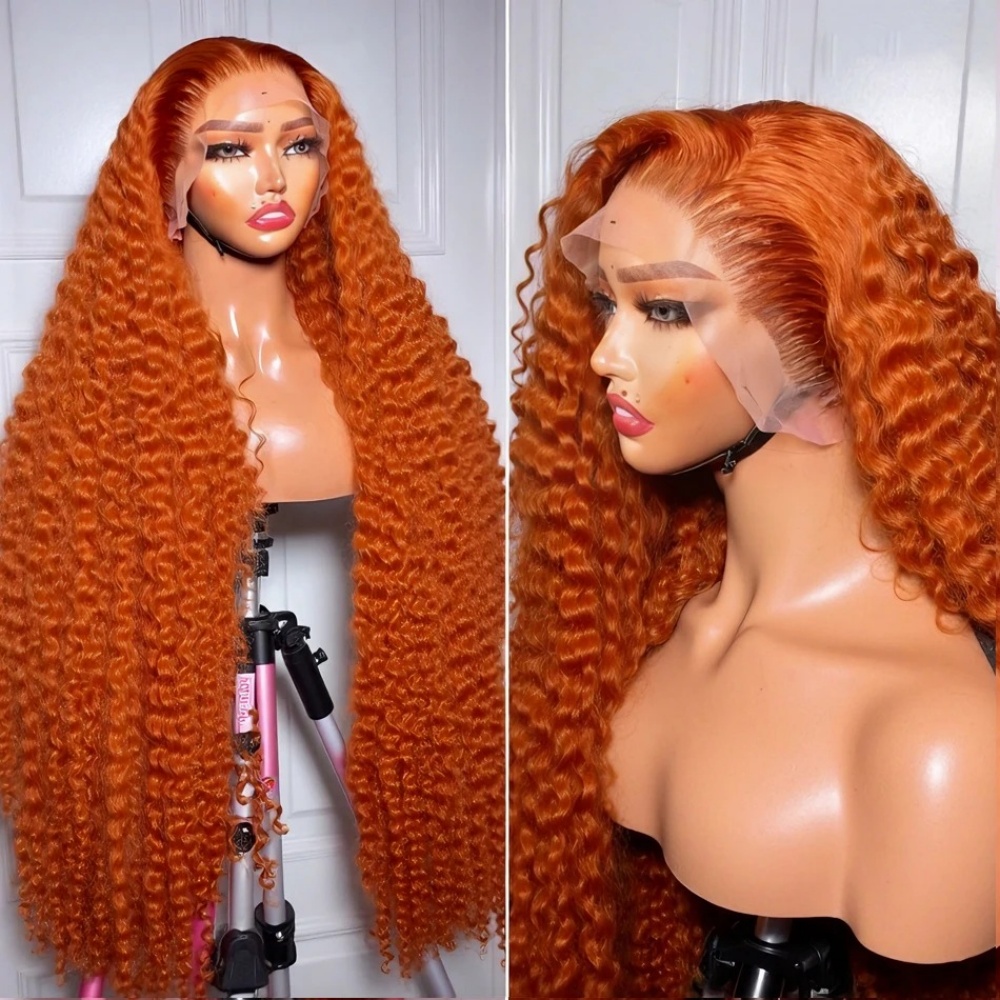 باروكة شعر بشري مموج عميق بلون - مراجعة Hd Lace Frontal Wig Human Hair Pre Plucked وسعره