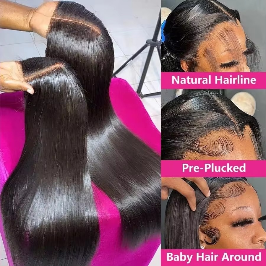 باروكة شعر طبيعي شفافة عالية ا - مراجعة Glueless Wear And Go Human Hair Wig وسعره