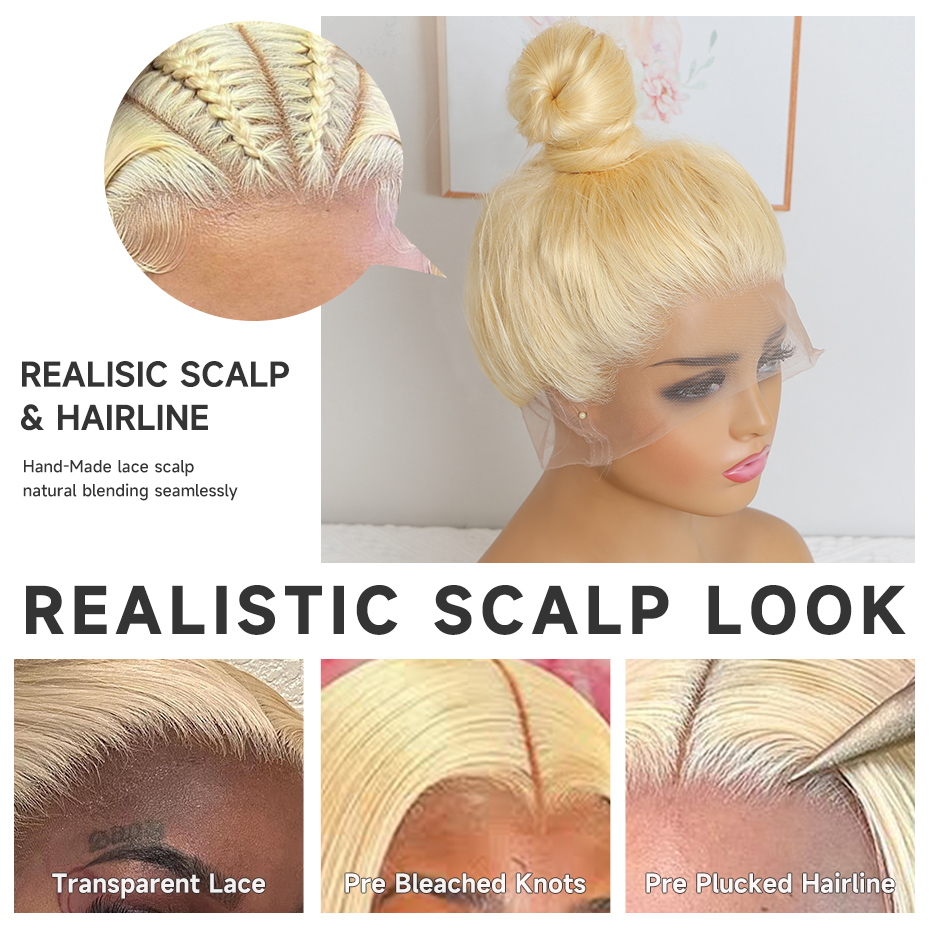 باروكة شعر طبيعي مستقيم 100% ب - مراجعة Lace Front Wigs وسعره