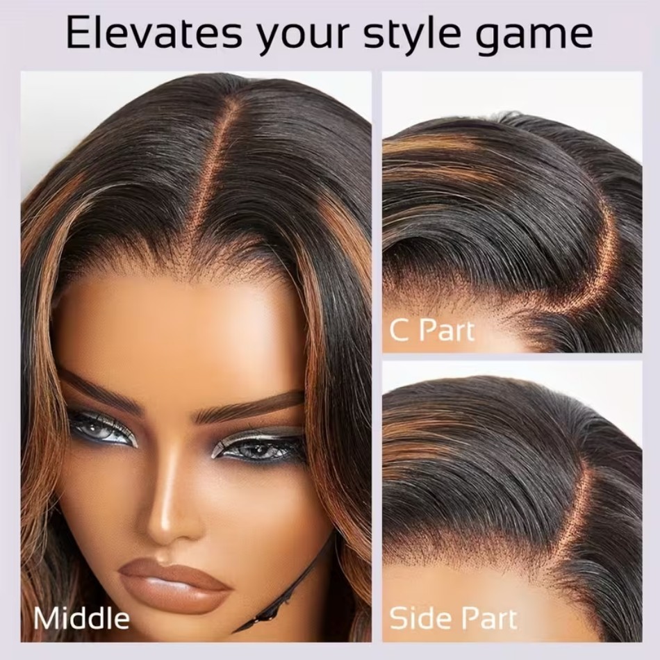 شعر مستعار مموج من الدانتيل ال - مراجعة Hd Lace Frontal Wig Human Hair Pre Plucked وسعره