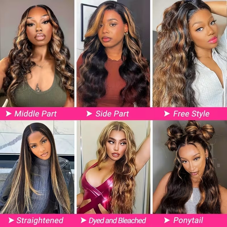 شعر مستعار مموج من الدانتيل ال - مراجعة Hd Lace Frontal Wig Human Hair Pre Plucked وسعره