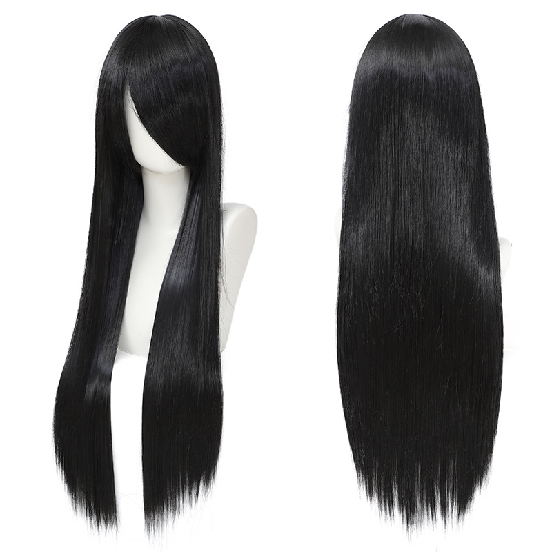 شعر مستعار صناعي طويل مستقيم م - مراجعة Synthetic Braided Wigs For Black Women وسعره