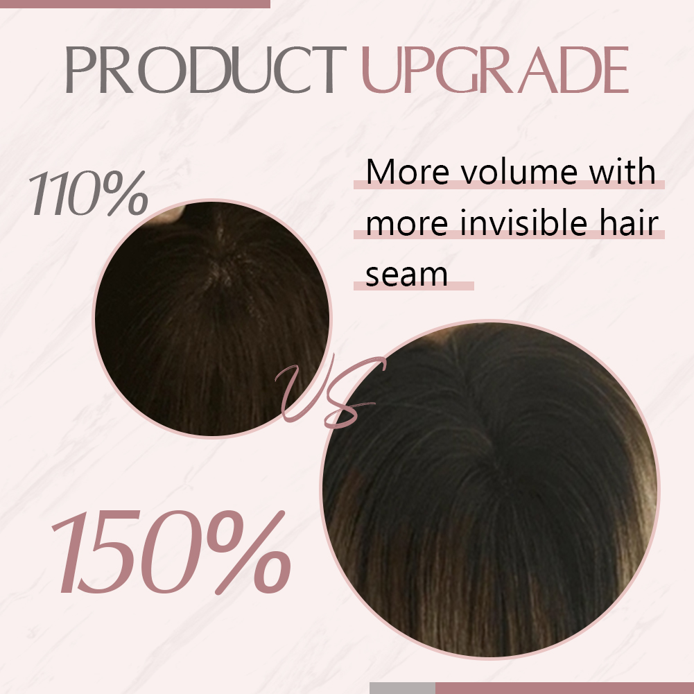 Ugeat الشعر توبر شعر بشري طبيع - مراجعة Invisible Tape In Extensions Real Hair وسعره