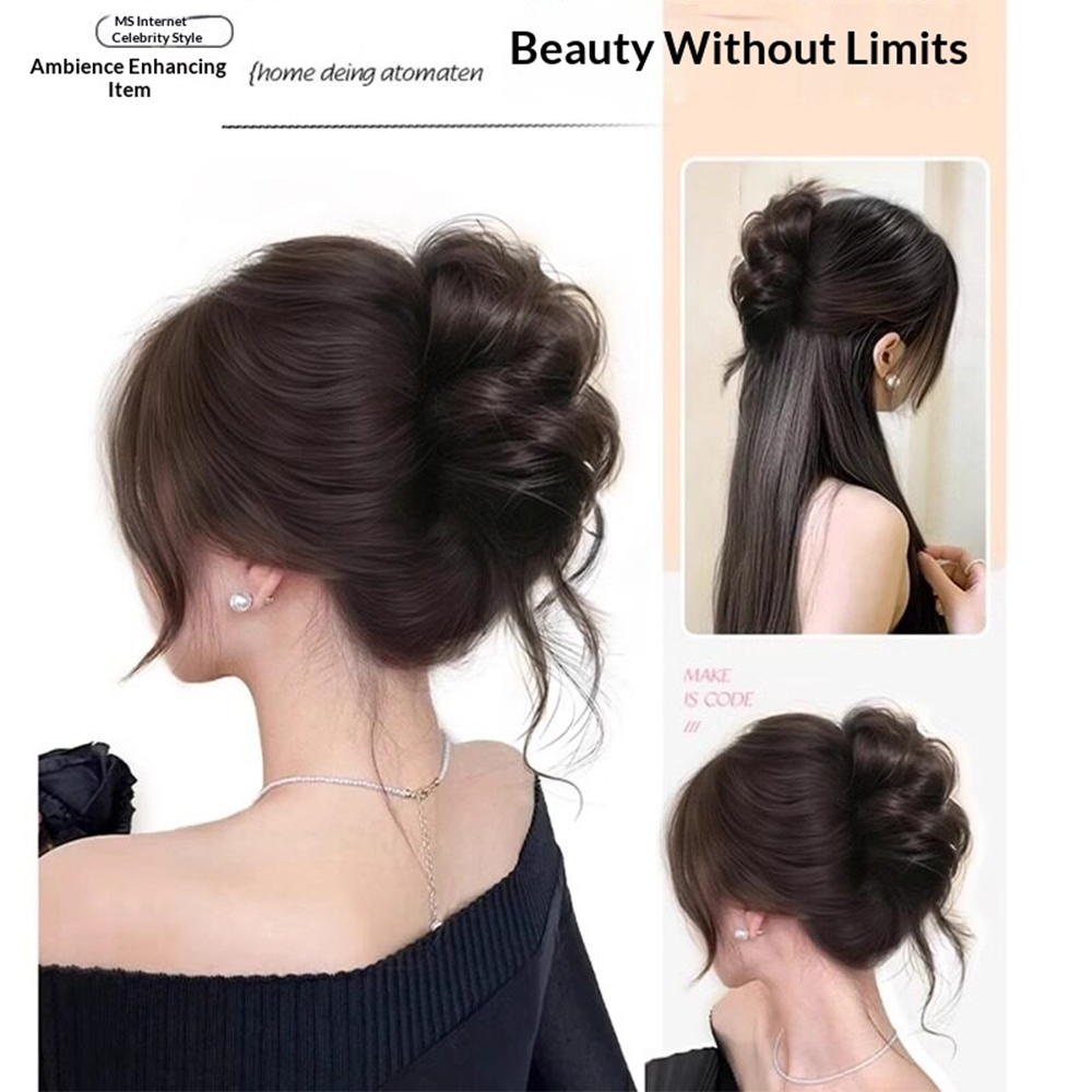 قطعة واحدة من إكسسوارات الشعر  - مراجعة Claw Clip Messy Bun Hair Piece وسعره